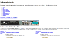Desktop Screenshot of peliculasinfantiles.org