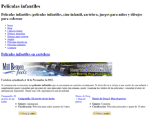 Tablet Screenshot of peliculasinfantiles.org